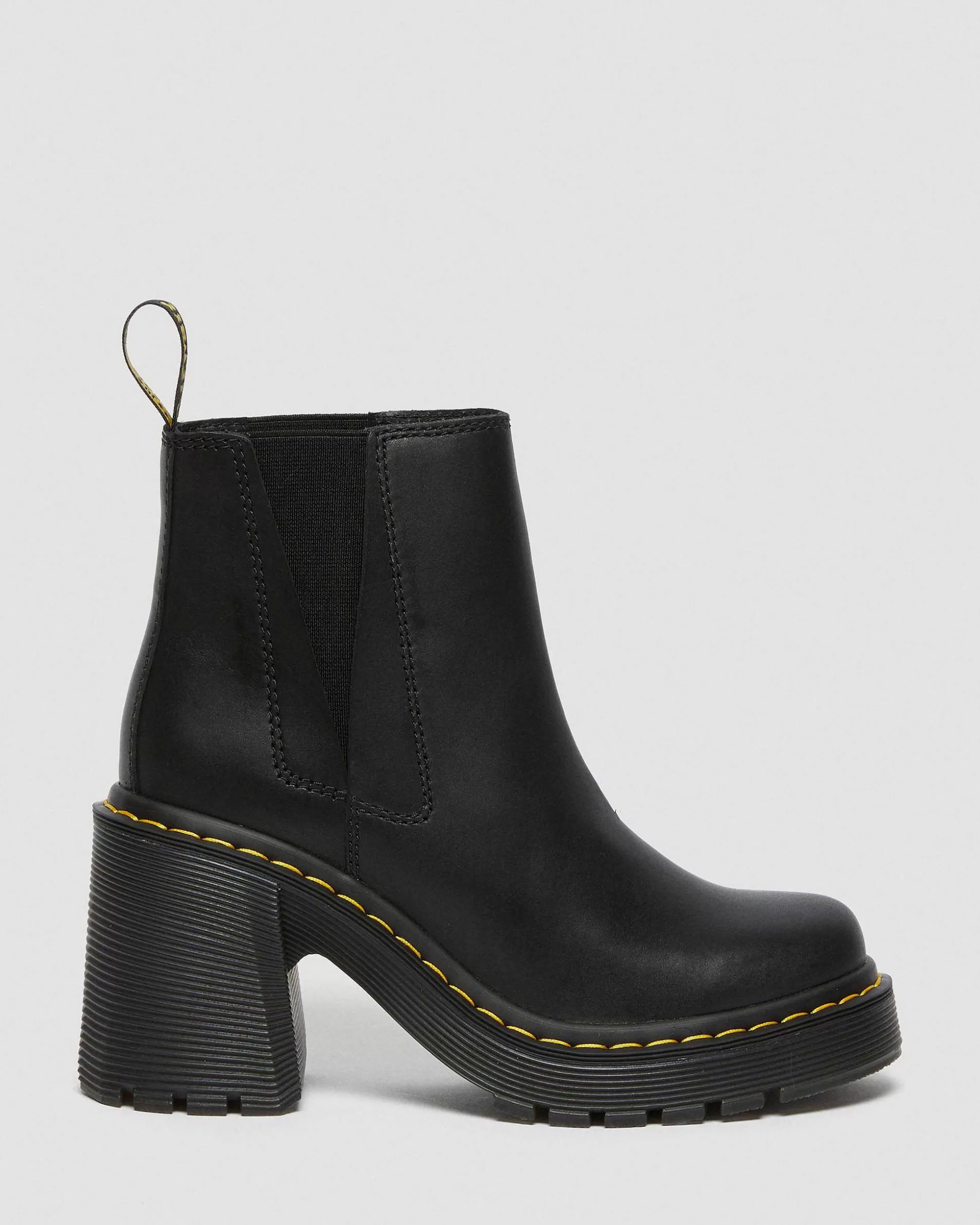 Damen Dr. Martens Stiefeletten>Spence Leder Chelsea-Stiefel Mit Absatz