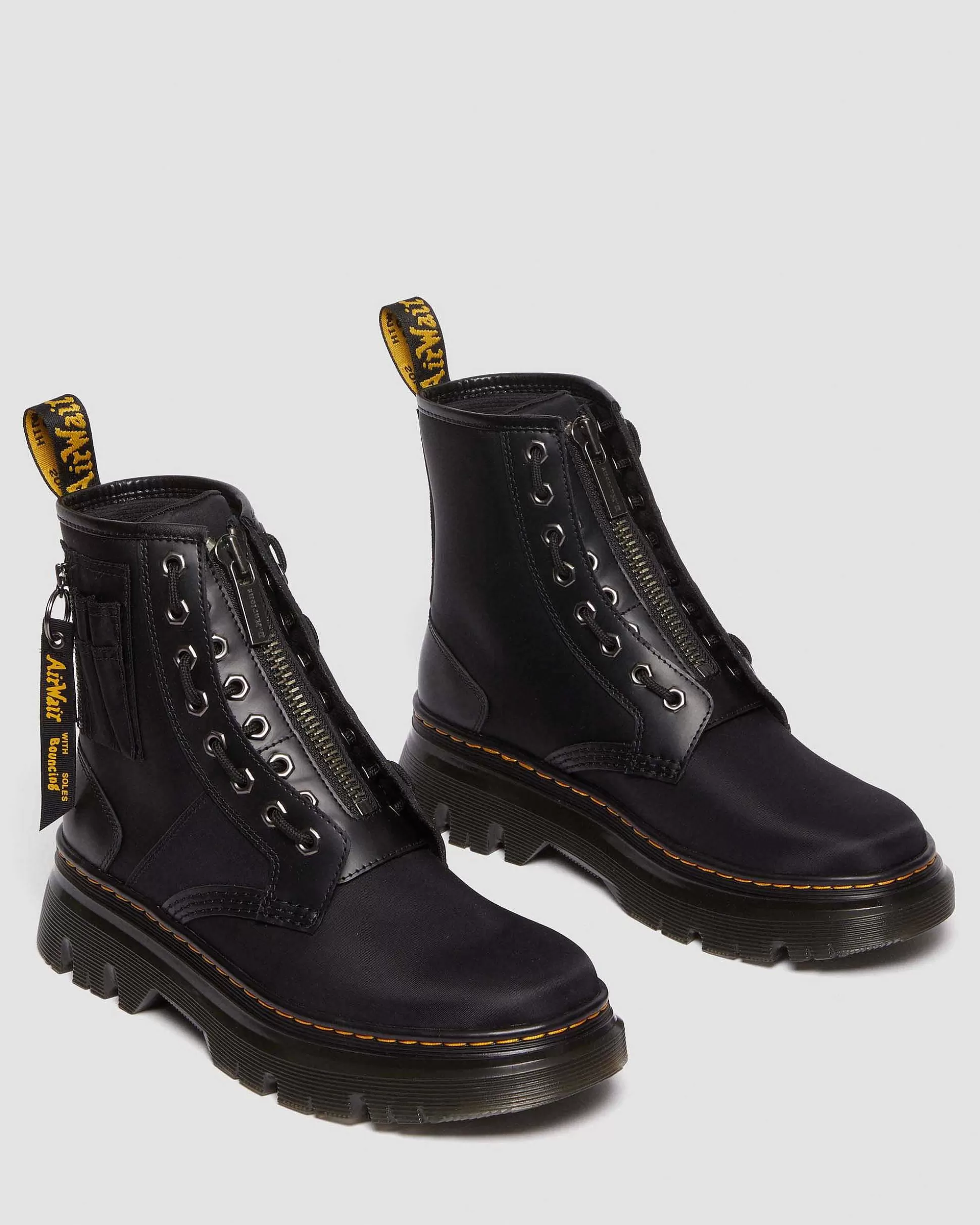 Herren Dr. Martens Utility Boots>Tarik Alpha Industries Leder & Nylon Stiefel