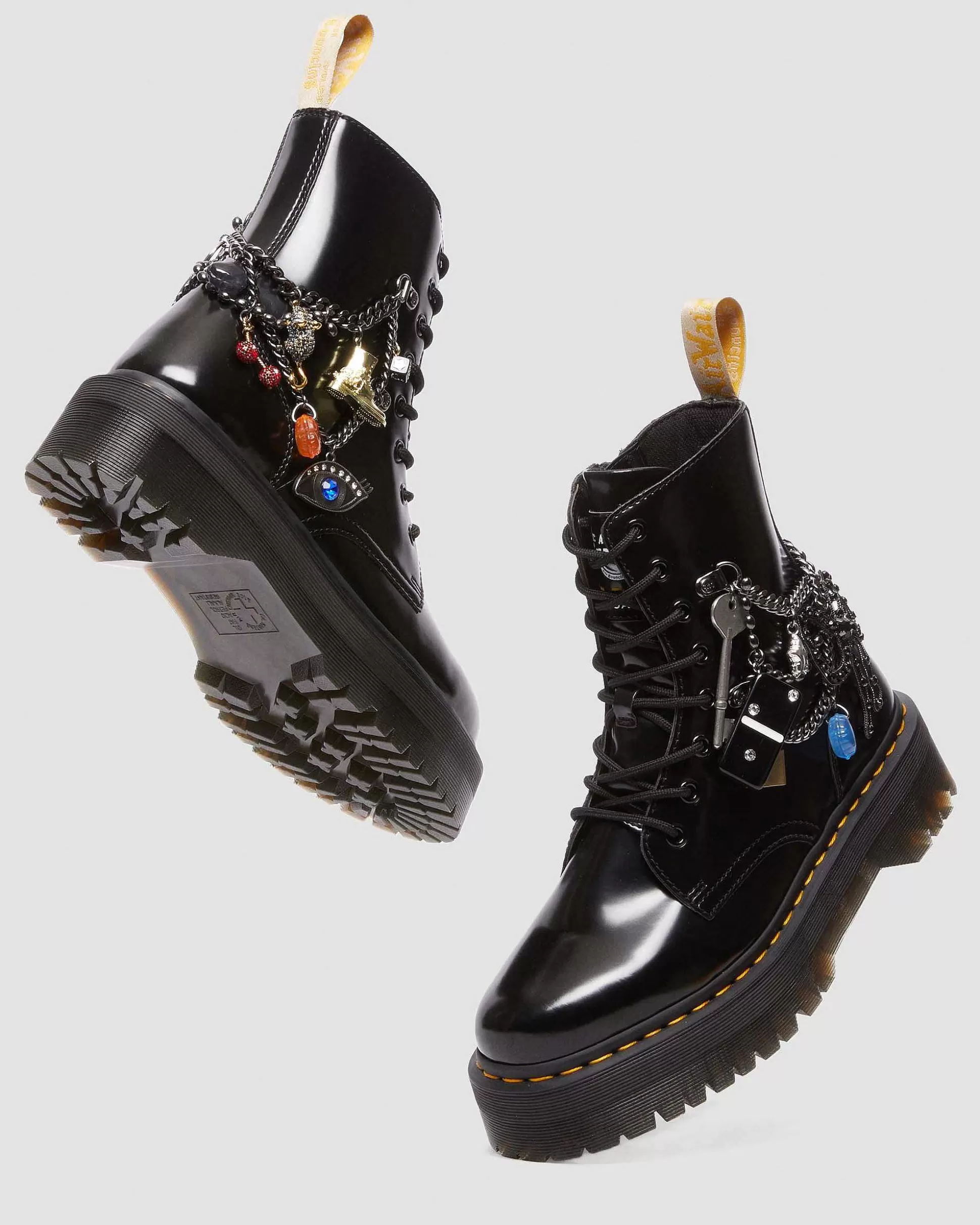 Herren Dr. Martens Vegane Stiefel>Vegane Jadon Marc Jacobs Plateaustiefel