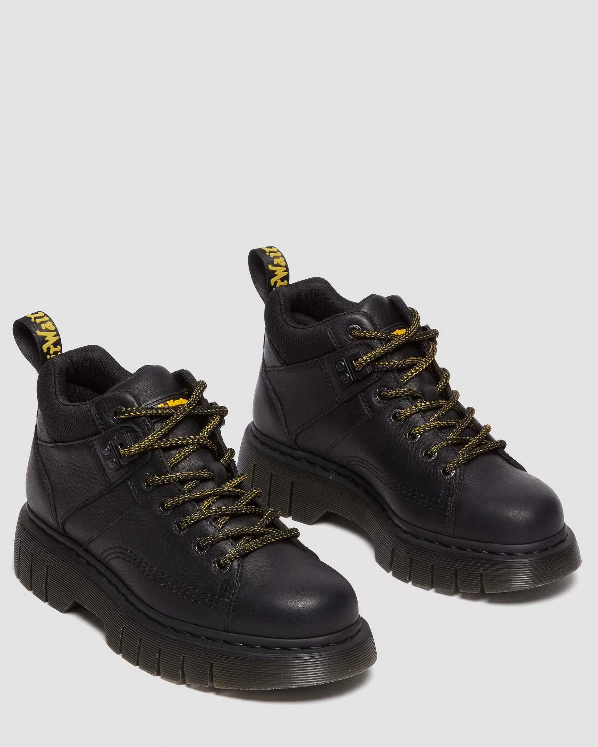 Herren Dr. Martens Utility Boots>Woodard Leder Geschnurte Stiefeletten