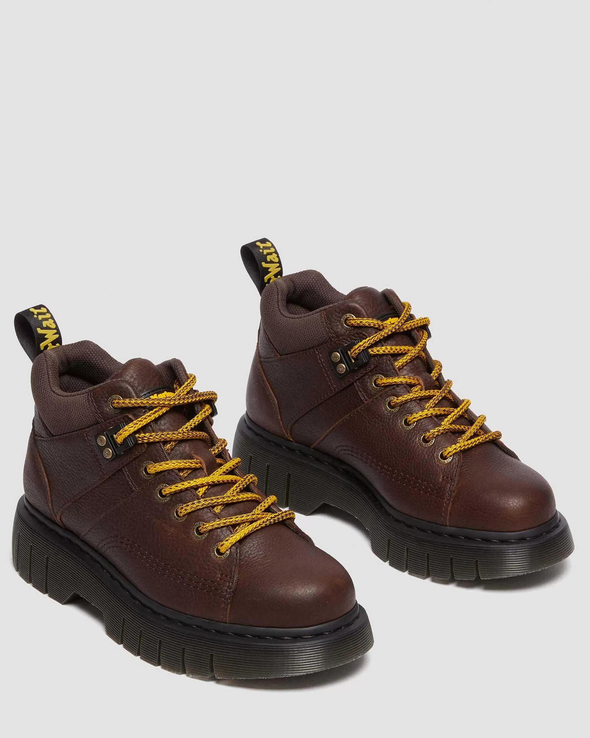 Herren Dr. Martens Utility Boots>Woodard Leder Geschnurte Stiefeletten